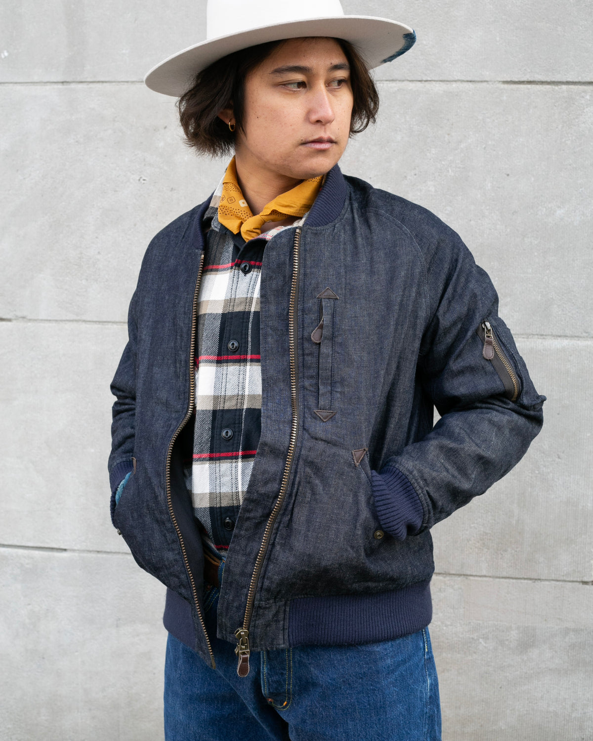 Japanese Repro Jacket, M, John Bull Co., Dark Indigo