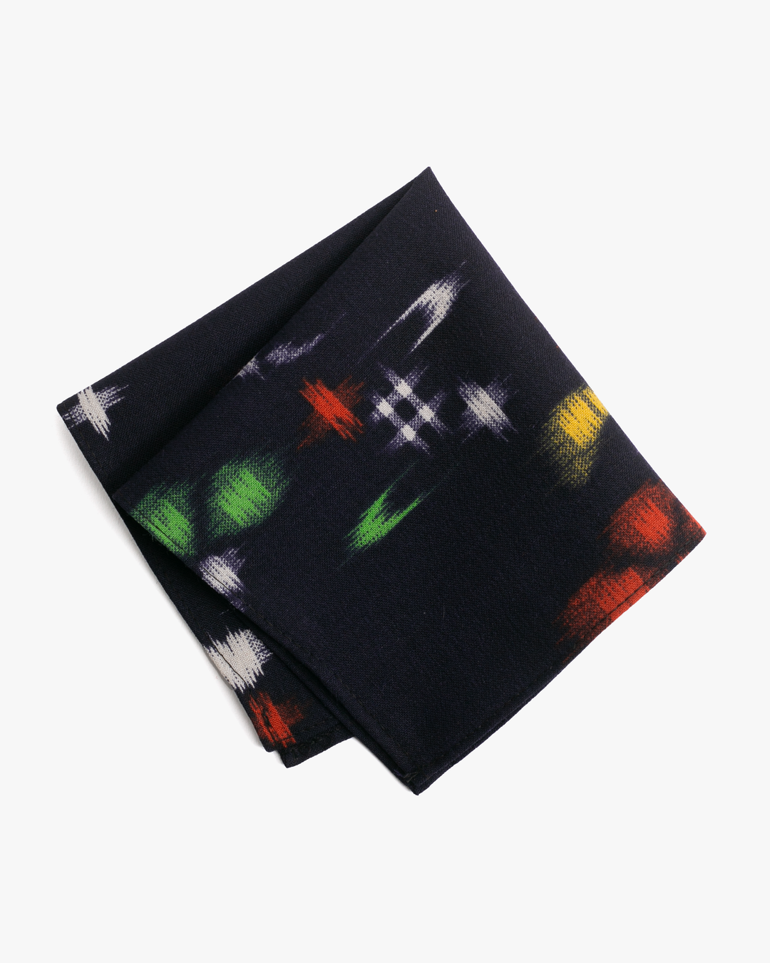 Kiriko Original Pocket Square, Abstract Colorful Jyuji