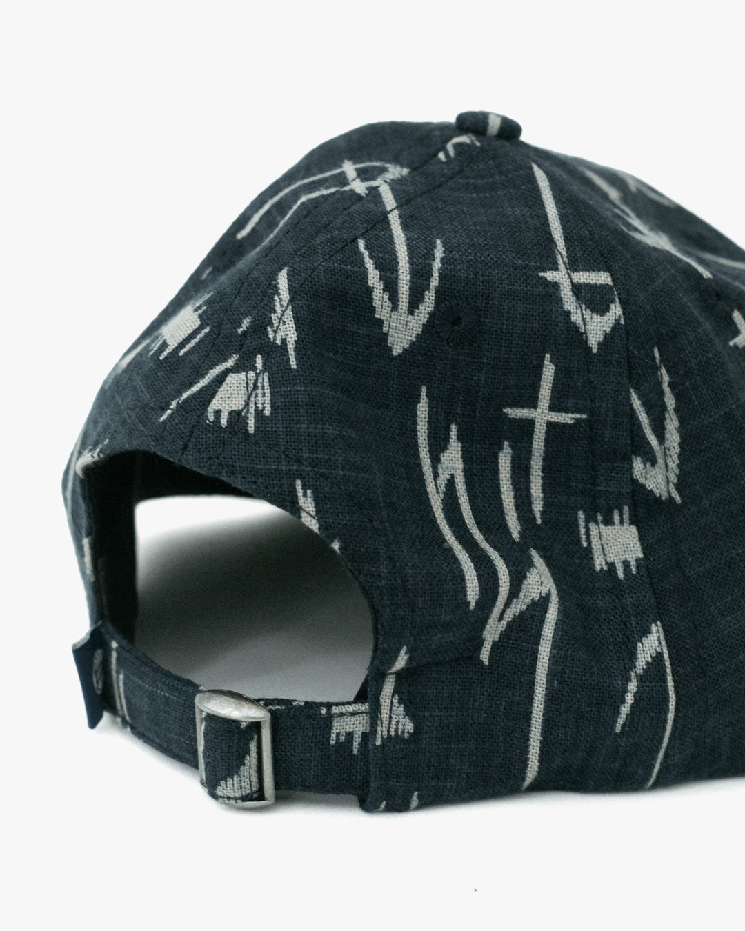 Kiriko Original Cap, 6-Panel Indigo Arrow with Solid Indigo Underbill