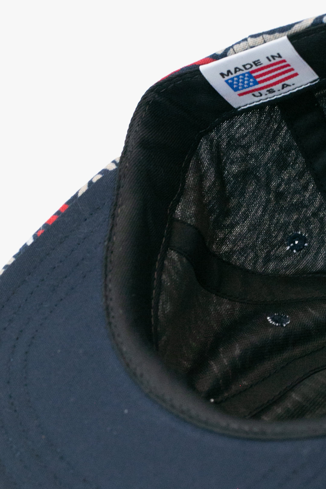 Kiriko Original Cap, 6-Panel Indigo Seigaiha with Solid Indigo Underbill
