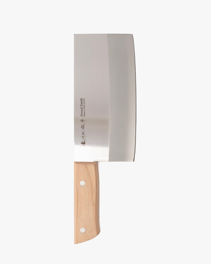 Japanese Knife, Satake Cutlery, Chinese Knife, Noshu Masamune Saku, Brown Handle