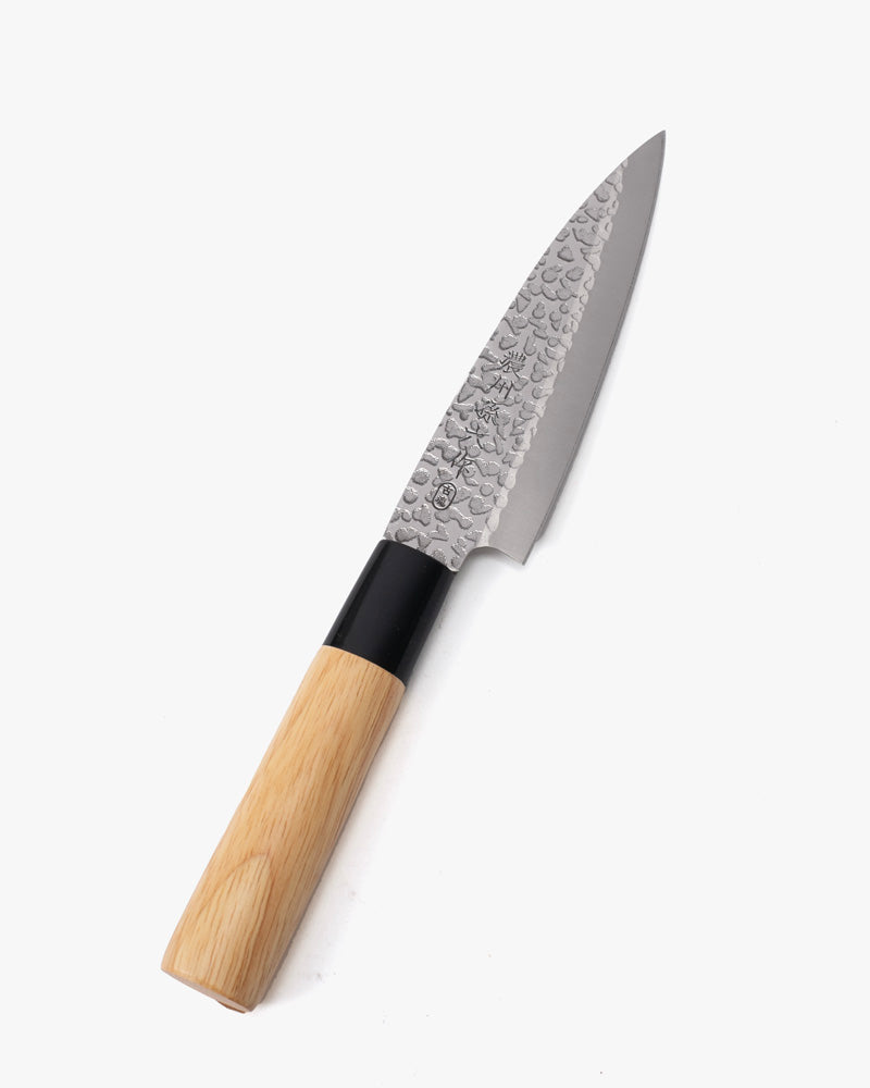 Japanese Knife, Satake Cutlery, Kodeba, Noshu Magoroku Saku, Tan Handle