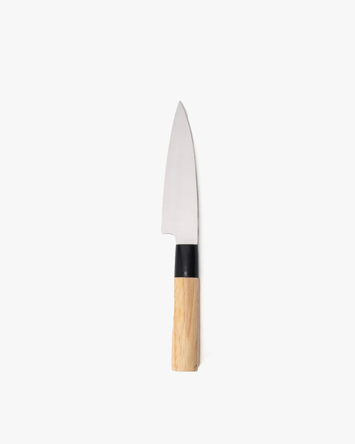 Japanese Knife, Satake Cutlery, Kodeba, Noshu Magoroku Saku, Tan Handle