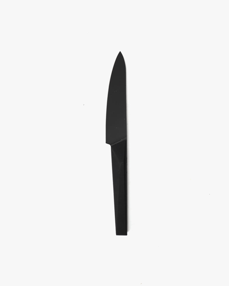 Japanese Knife, Satake Cutlery, Petty, Noshu Masamune Saku, Black Handle
