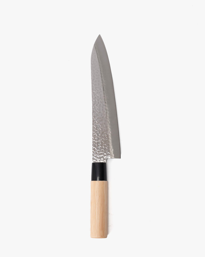 Japanese Knife, Satake Cutlery, Gyutou, Noshu Magoroku Saku, Tan Handle