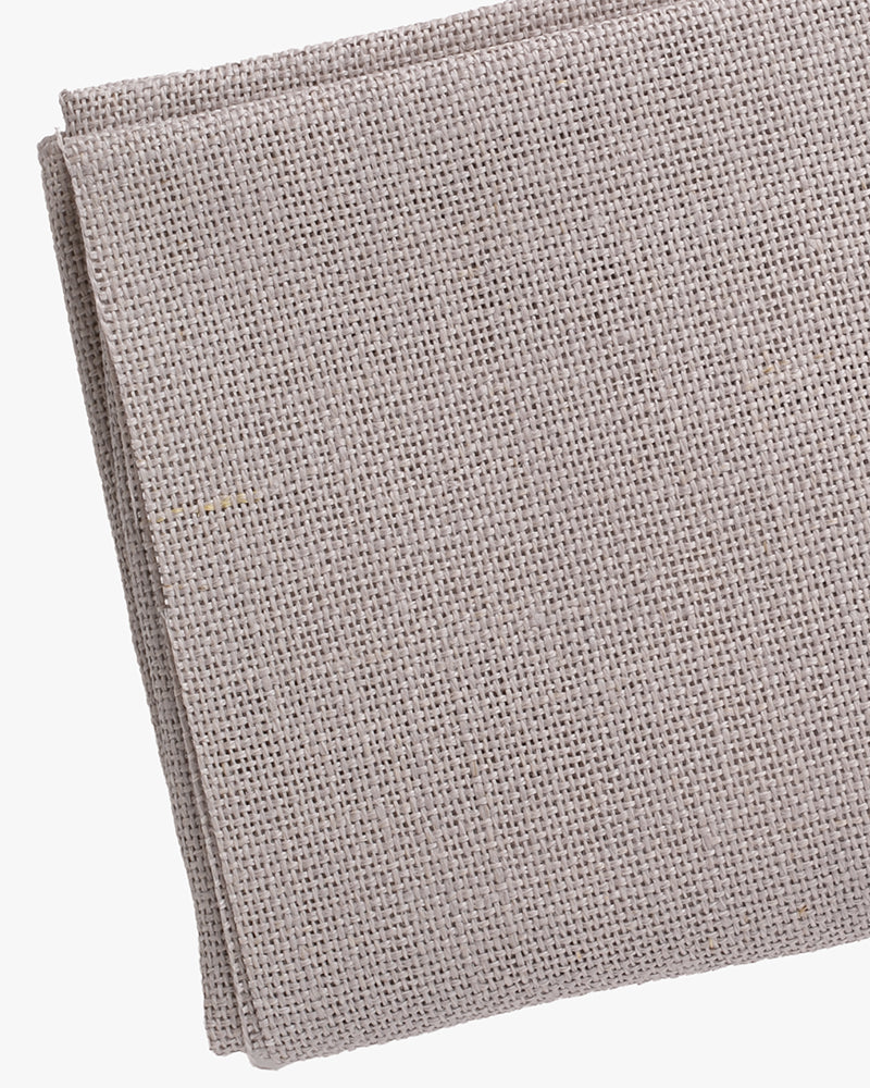 Daruma, Kogin Cloth, Warm Grey