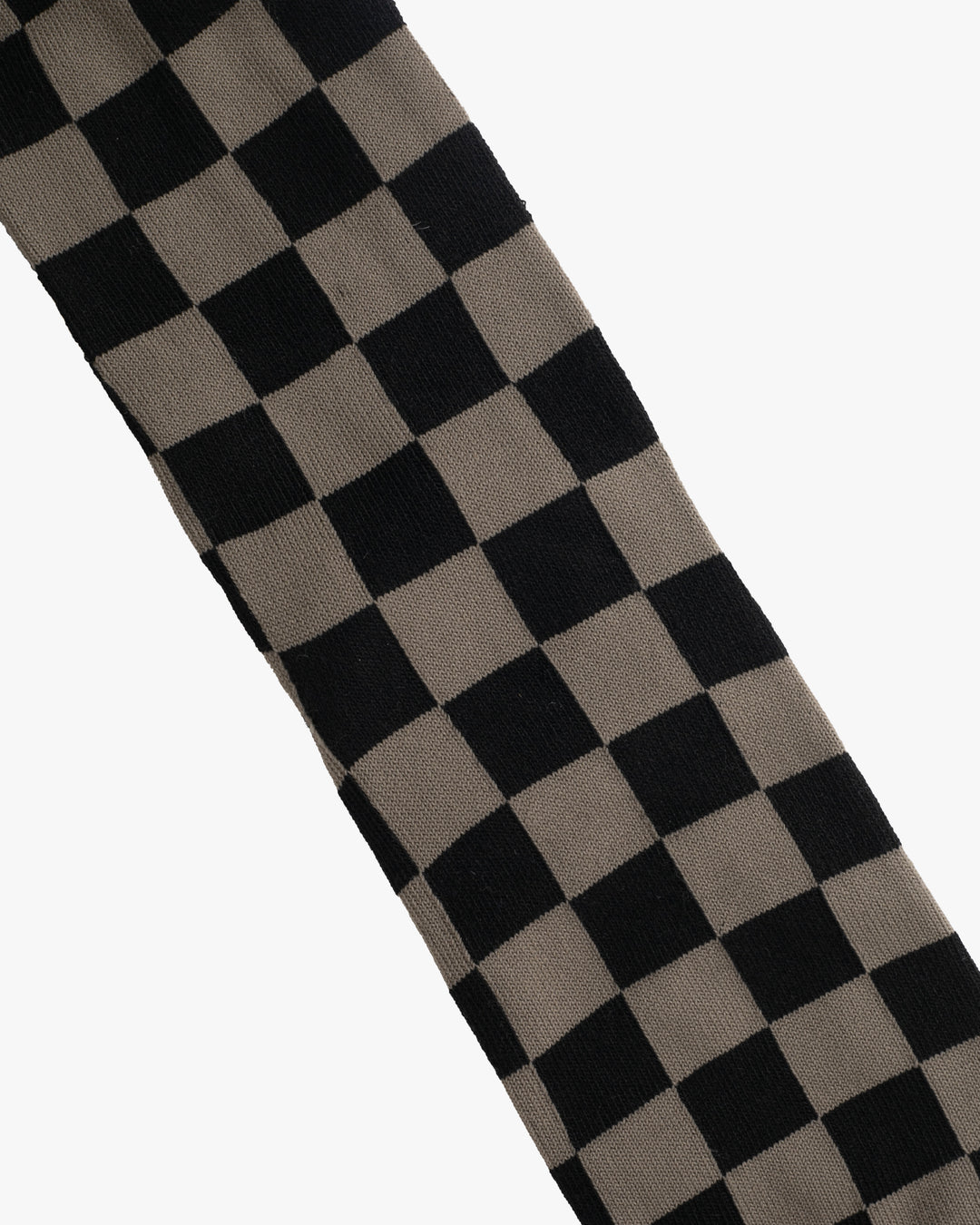 Kurochiku, Tabi Socks, Crew, Black and Beige Ichimatsu- M/L