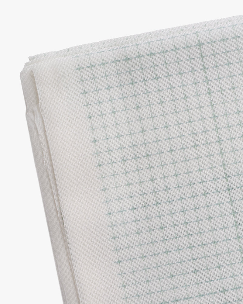 Daruma, Sashiko Cloth White