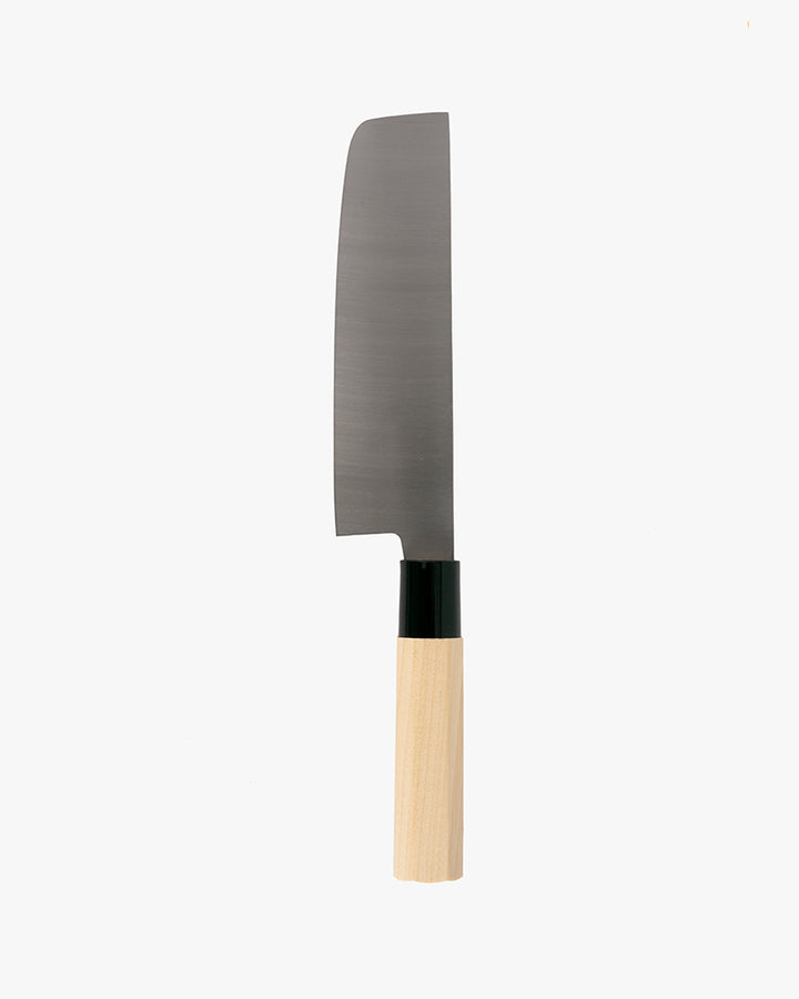 Japanese Knife, Satake Cutlery, Usuba Knife, Steel, Hagane, Natural Wood Handle 160mm