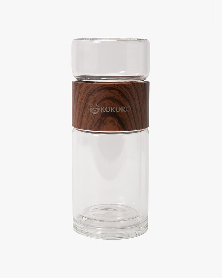 Kokoro Original Glass Tea Infuser Bottle