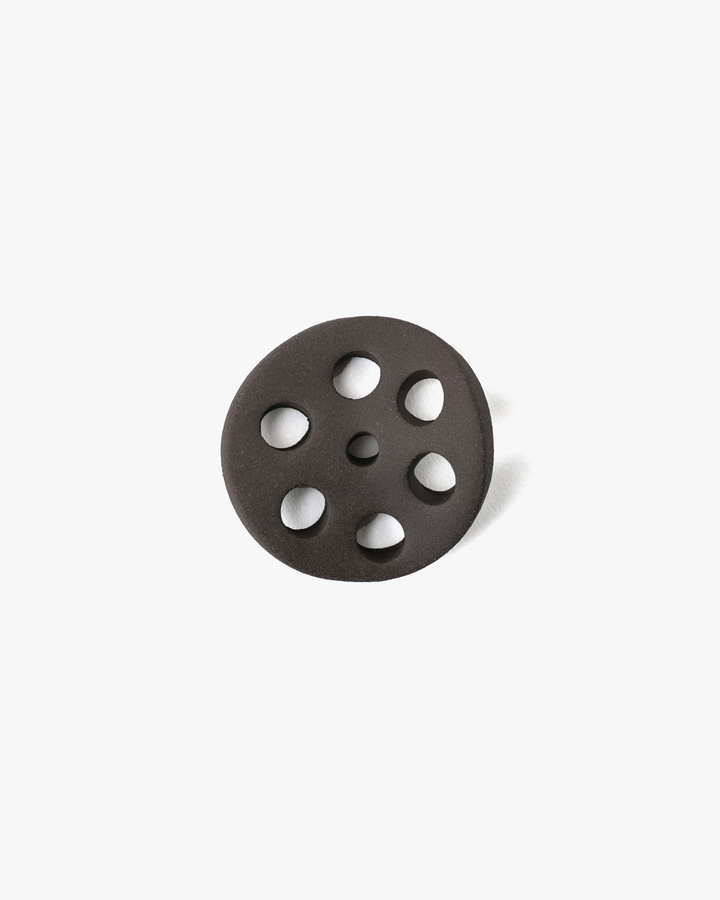 Chopstick Rest, Kawai, Lotus Root Black