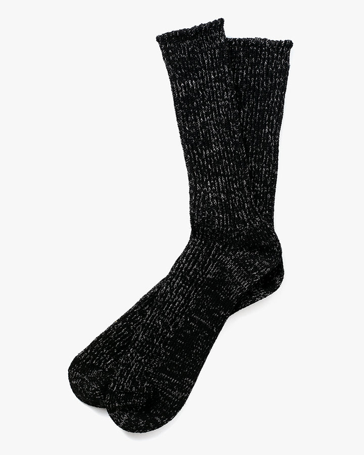 Knitwin, Crew Socks, Boston Hemp Black