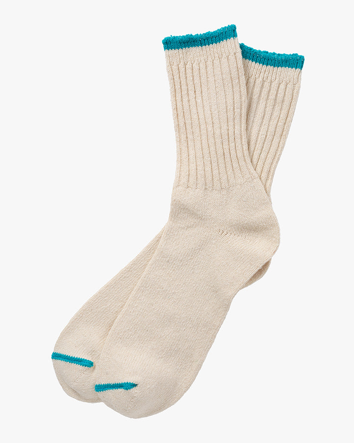 Knitwin, Crew Socks, Boston Silk Cream