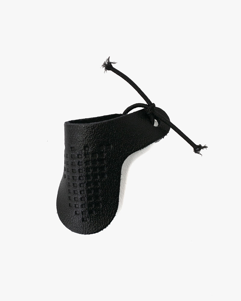 Leather Thimble, Black