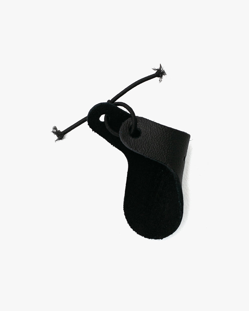 Leather Thimble, Black