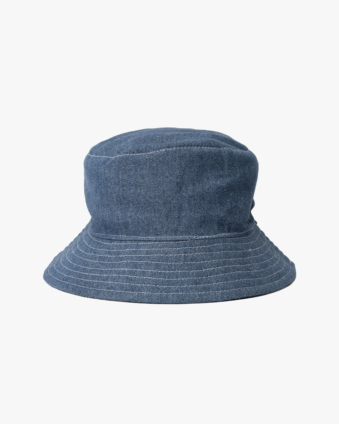 Kiriko Original Indigo Bucket Hat, Reversible, Small indigo Patch Work Style Denim