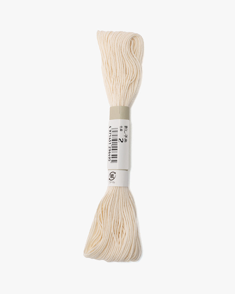 Sashiko Thread, 22 Yards, Off White