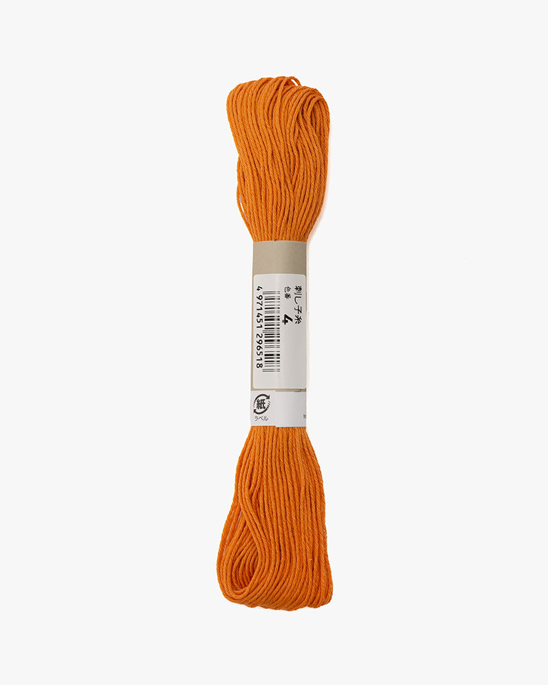 Sashiko Thread, Carrot Orange