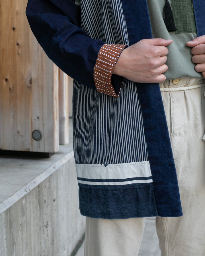 Modern Happi Jacket, Aizawa X Kiriko, Noragi Style Sleeves, 