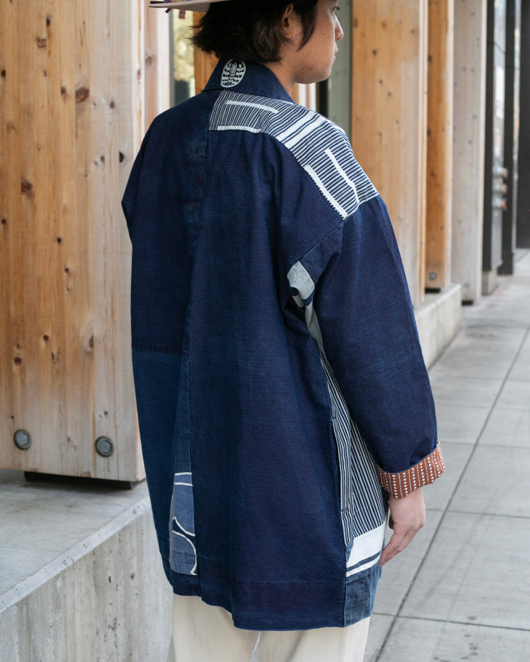 Modern Happi Jacket, Aizawa X Kiriko, Noragi Style Sleeves, 