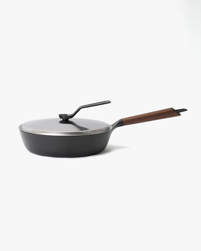 Frying Pan, Vermicular, Walnut, Deep, 24cm