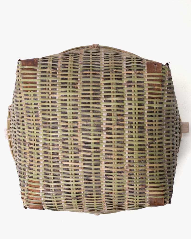 Matsunoya Woven Basket With Handle