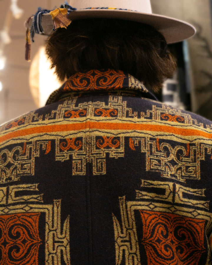 Japanese Repro Jacket, M, Calee Native, Blue