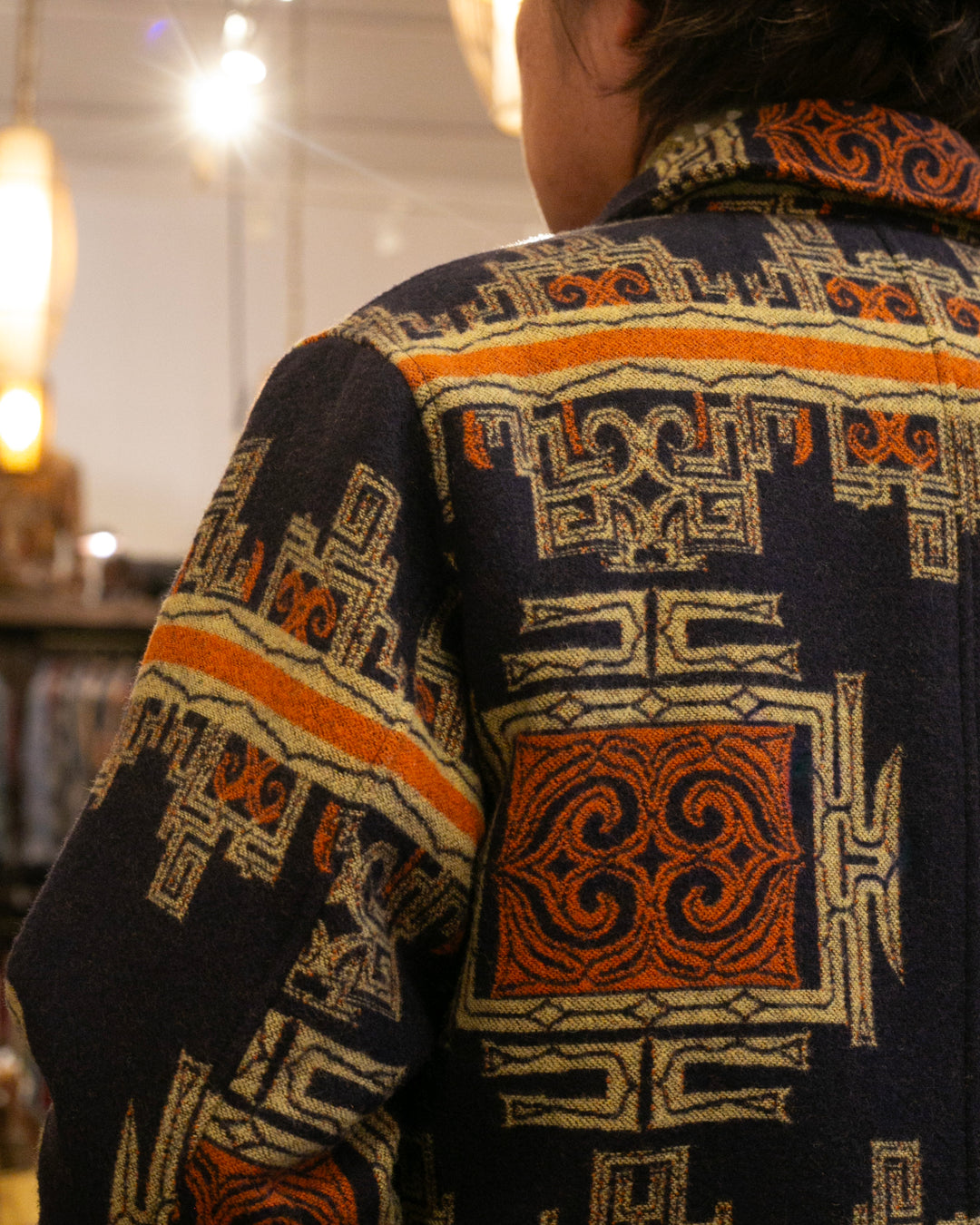 Japanese Repro Jacket, M, Calee Native, Blue