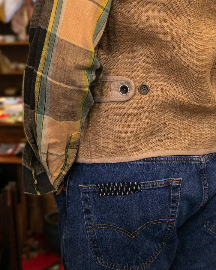Japanese Repro Vest, L, Kapital, Beige