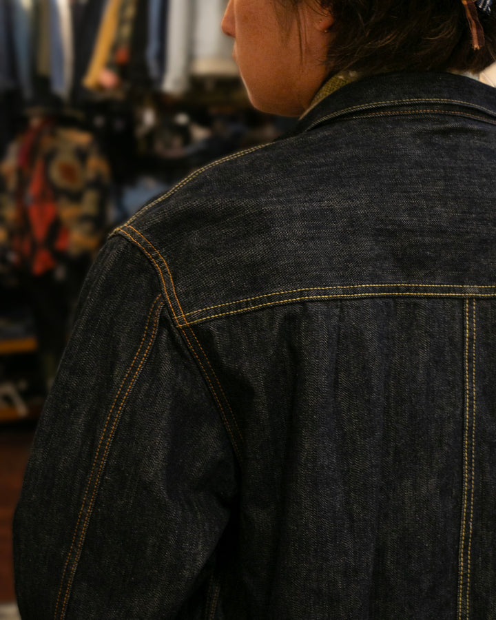 Japanese Repro Type I Trucker Jacket, L, Kapital, Denim
