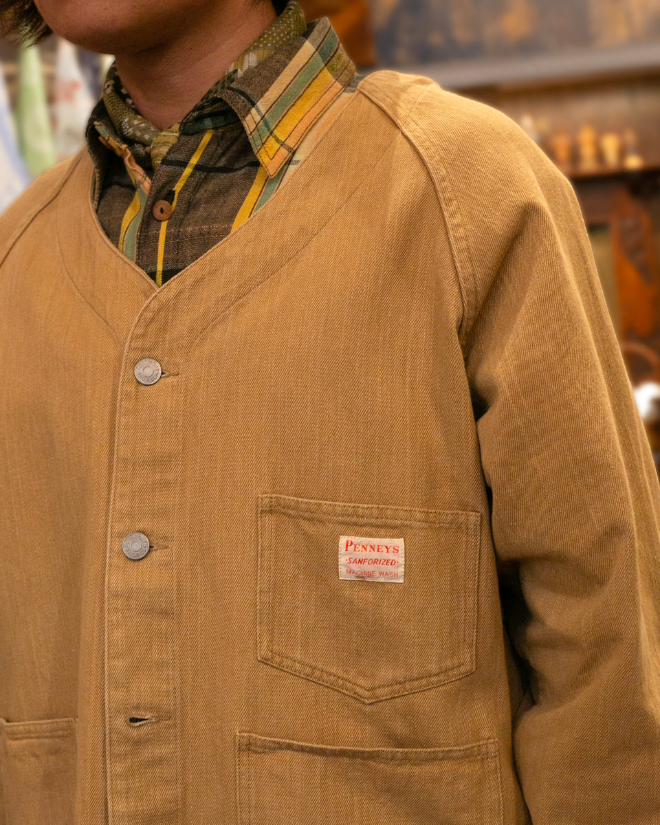 Japanese Repro Jacket, XL, Penney's, Khaki – Kiriko Made