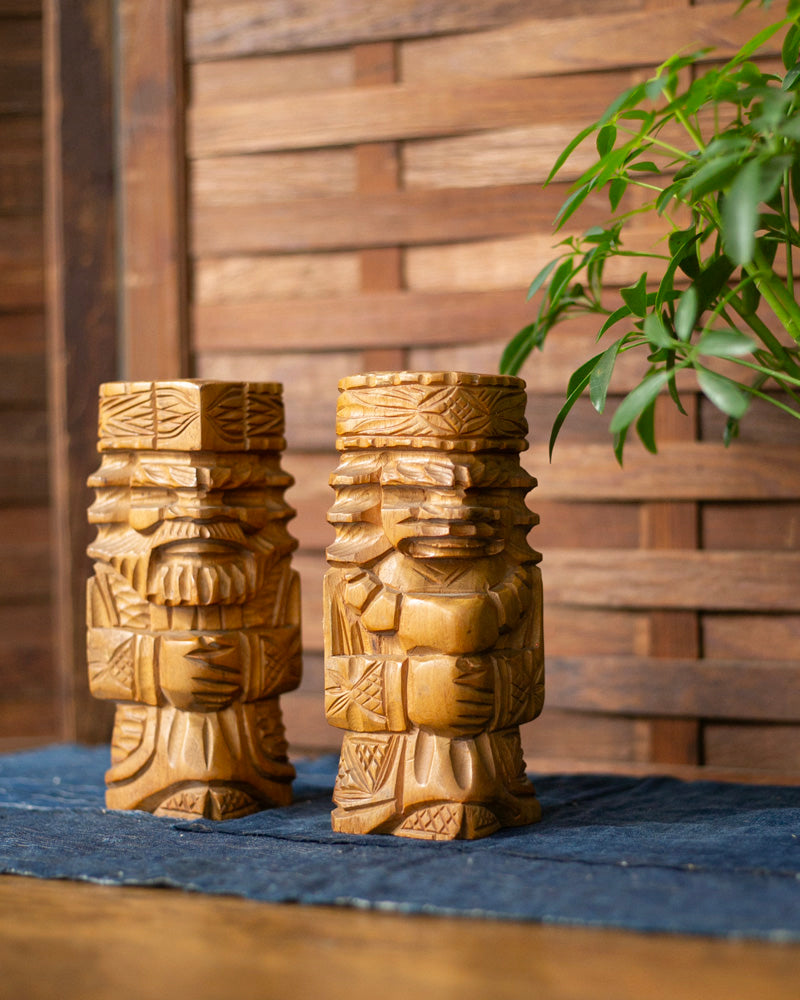 Ainu Nipopo (ニポポ) Doll Set, Man & Woman 10, 7" tall