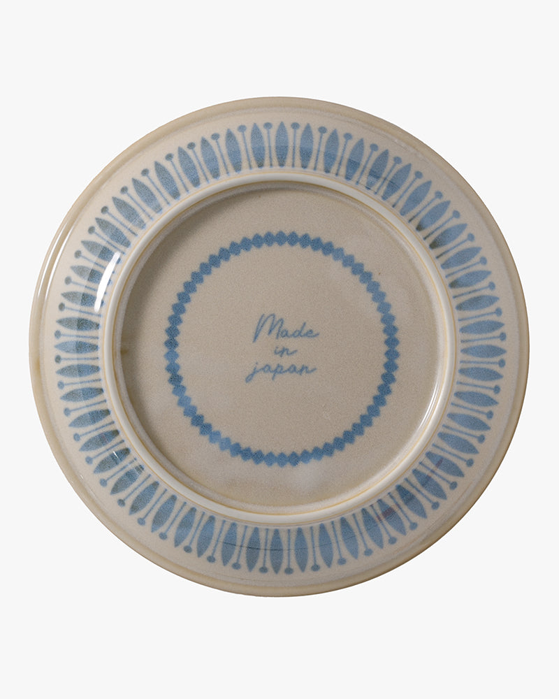 Plate, Bisque, Kukka Lokki, Flower 