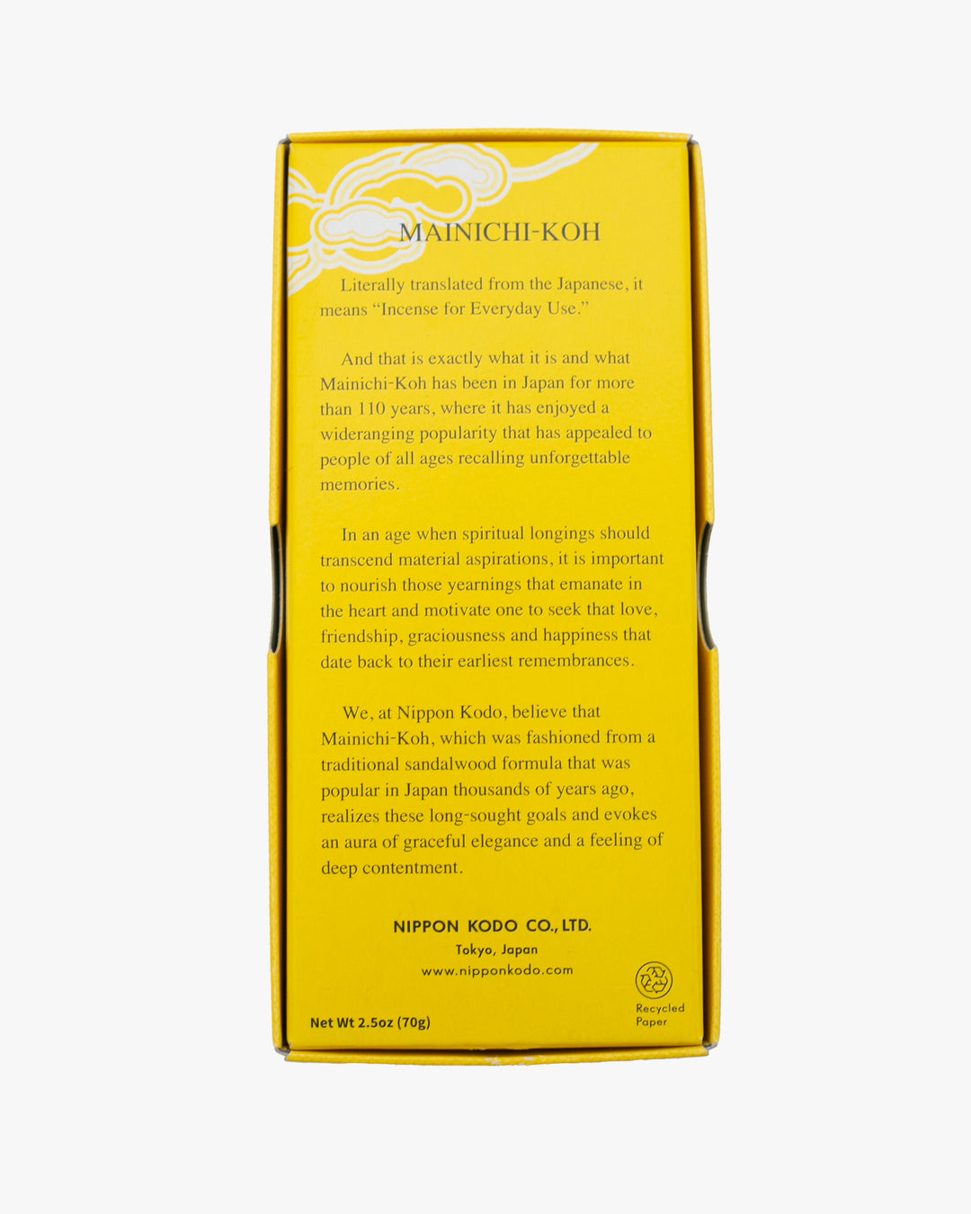 Nippon Kodo Incense, Mainichi-koh Sandalwood