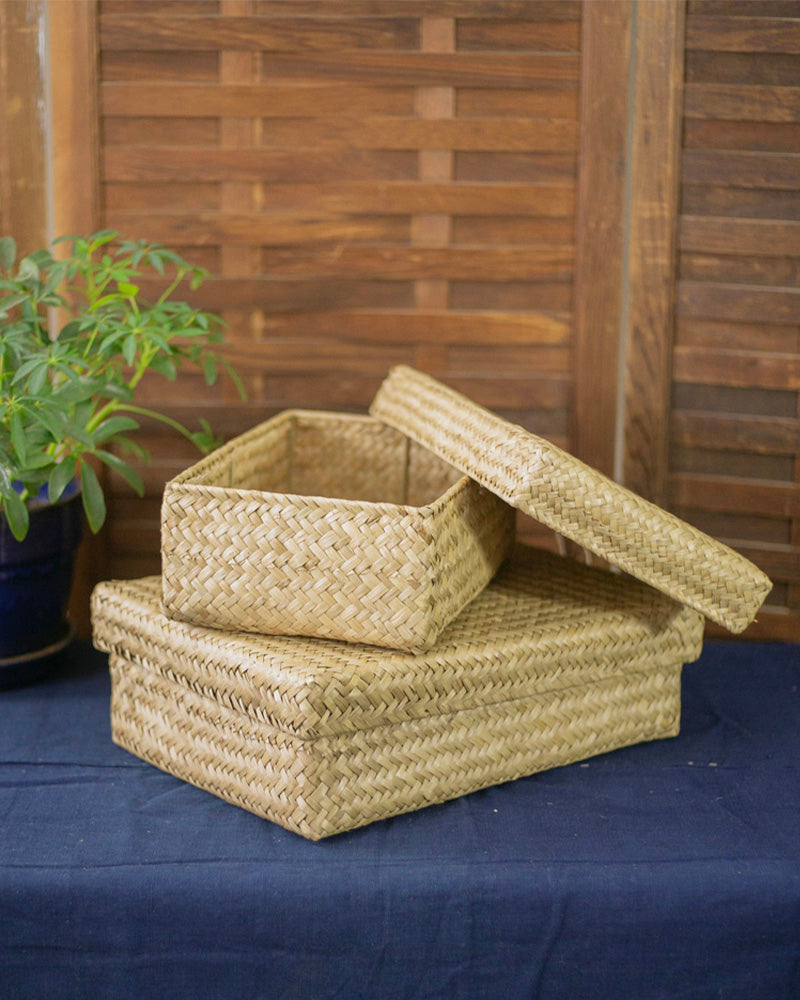 Kokoro Original, Woven Bamboo Box