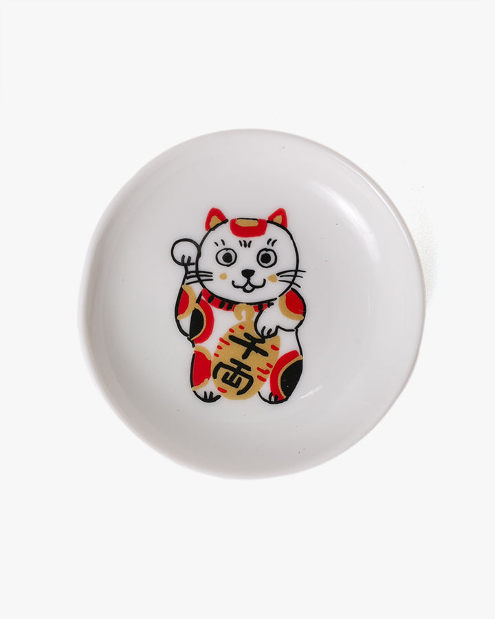 Plate, Ichiyama, Manekineko Series