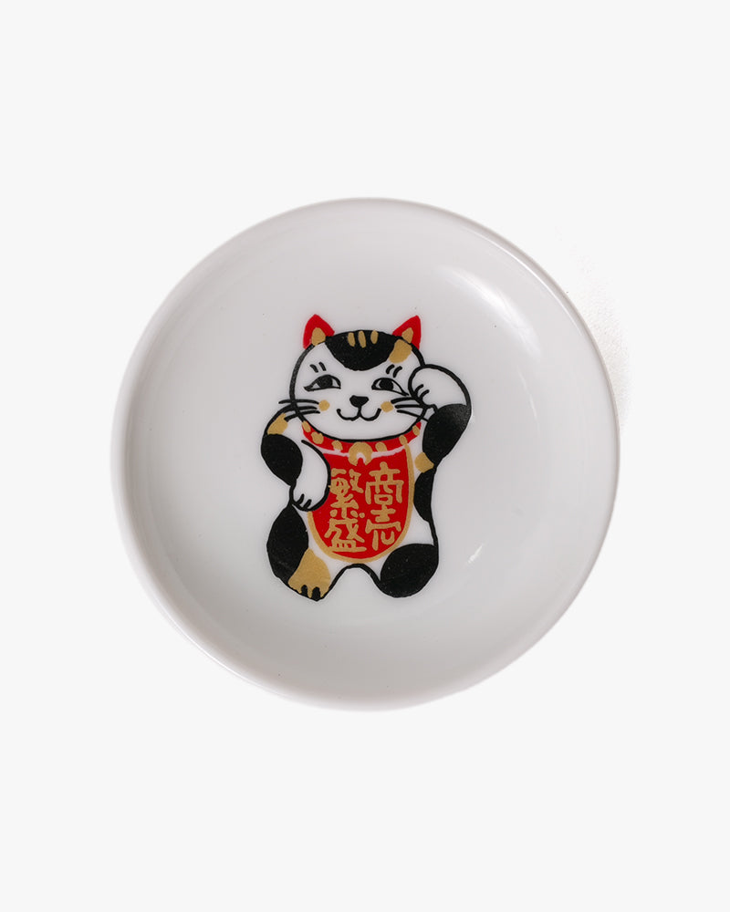 Plate, Ichiyama, Manekineko Series