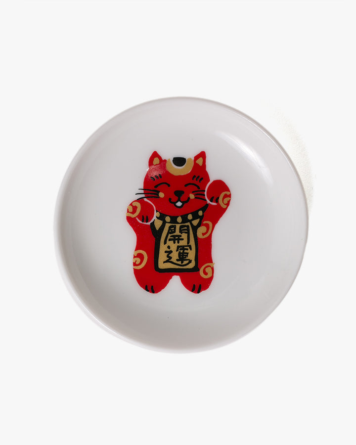 Plate, Ichiyama, Manekineko Series