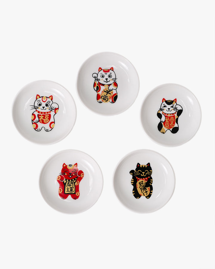 Plate, Ichiyama, Manekineko Series