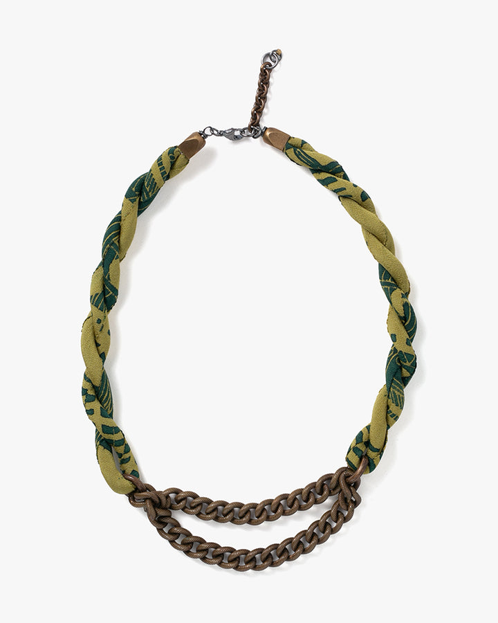 Boet X Kiriko Collar Necklace, Green