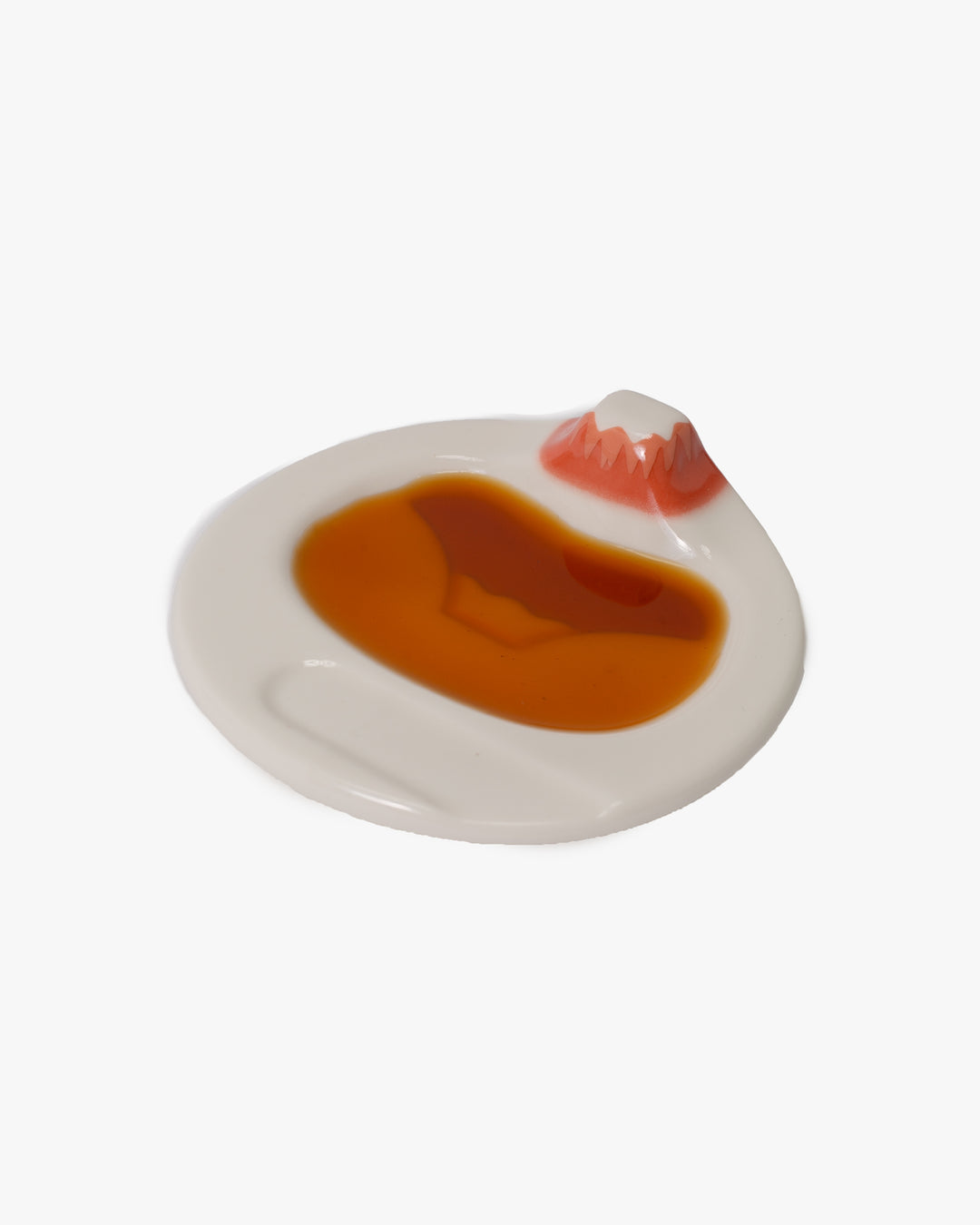 Soy Sauce Plate, Arutha, Mt. Fuji