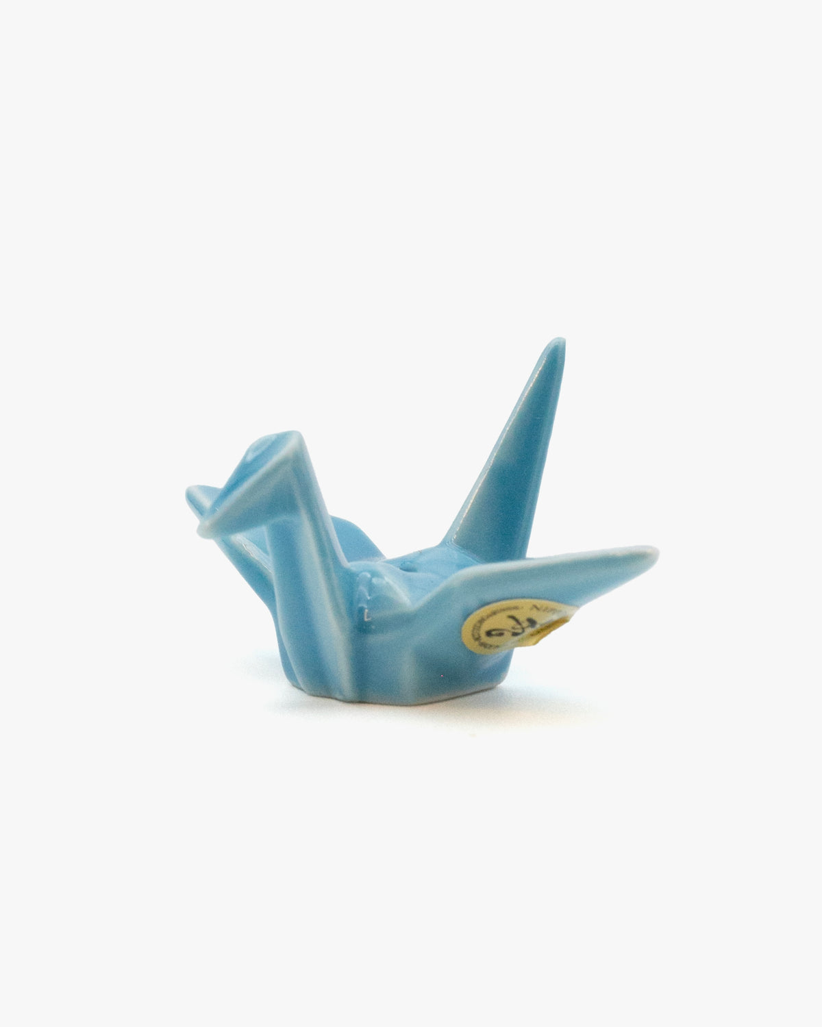 Nippon Kodo 2" Crane Incense Holder, Sky Blue