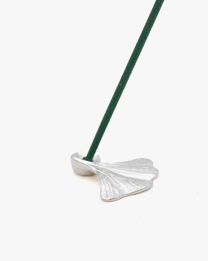 Nippon Kodo Incense Holder, Ginkgo Leaf