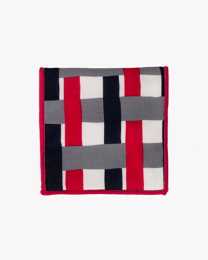 Debby Co., Towel with Pocket, Maison Blanche Collection, Pink Check