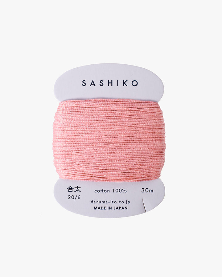 Daruma, Sashiko Thread 30m, Peach