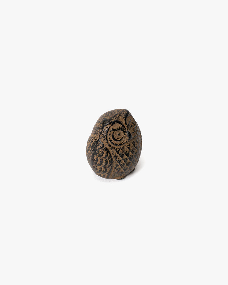 Paperweight, Oitomi, Owl, Brown