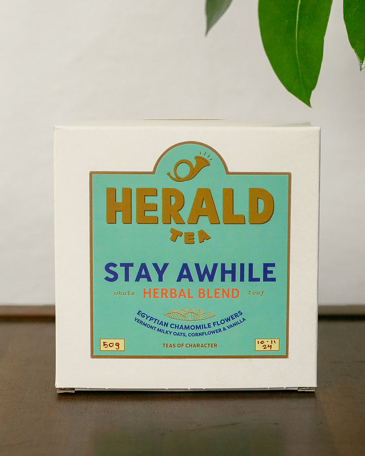 Herald Tea, Loose Leaf, Stay Awhile Herbal Blend