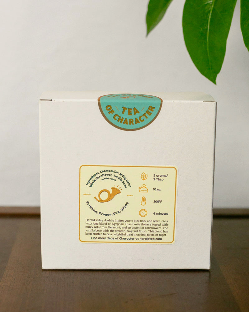 Herald Tea, Loose Leaf, Stay Awhile Herbal Blend