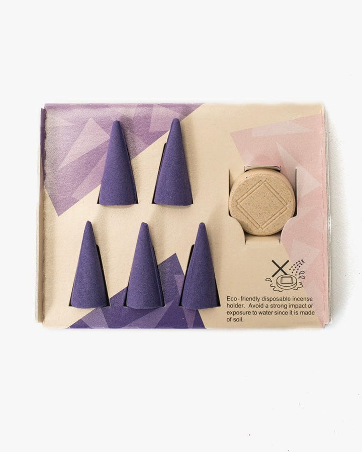 Shoyeido Natural Incense, Cone, Lavender