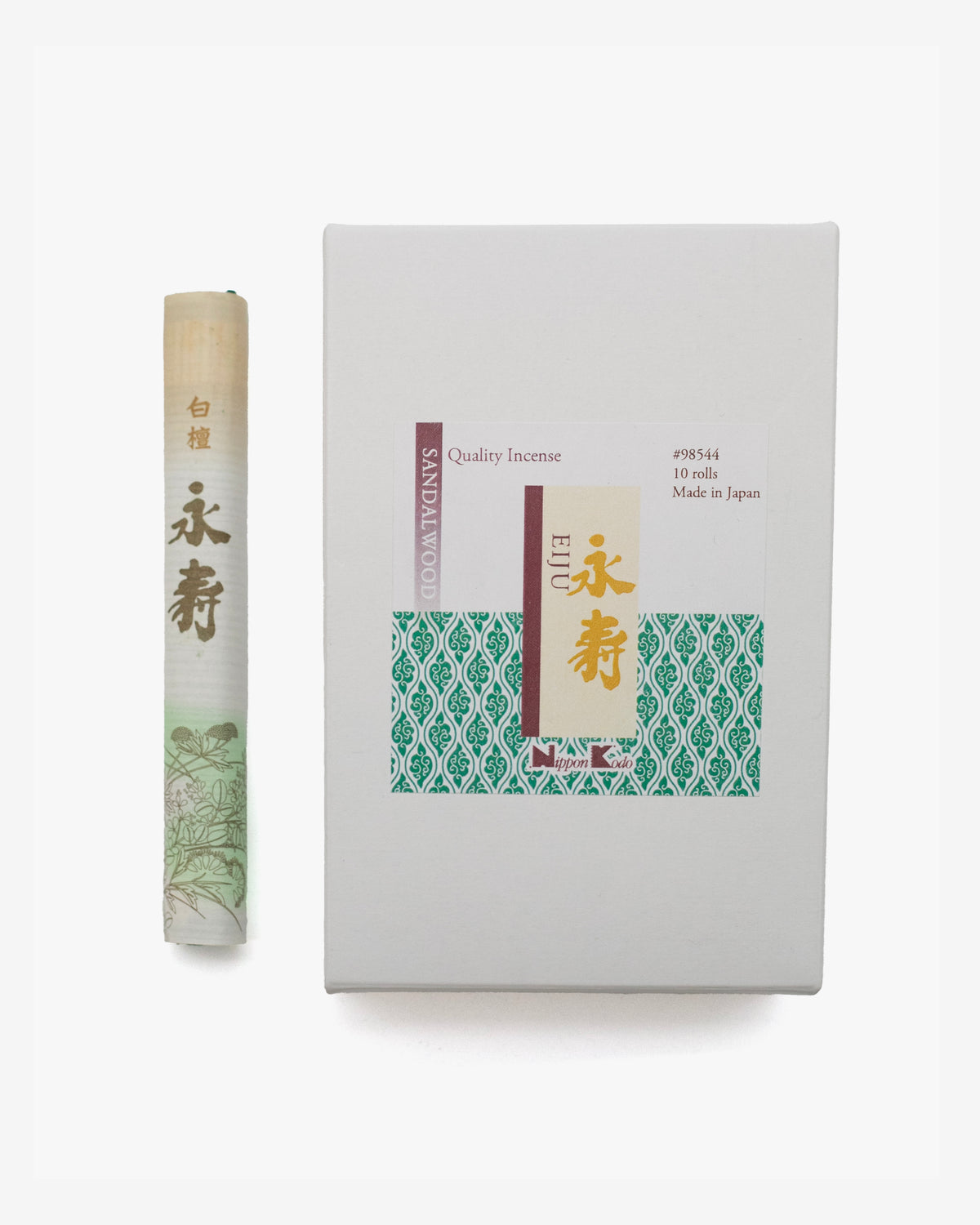Nippon Kodo, Incense, Eiju Sandalwood Roll